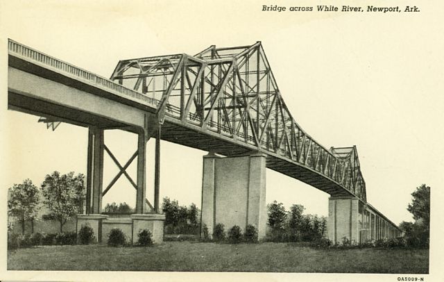 Bridge across White River, Newport, Arkansas